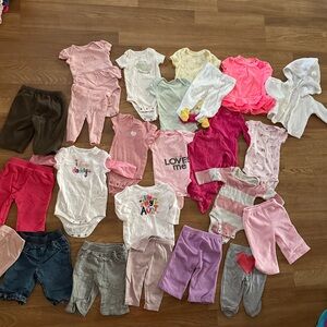 Baby girl clothes bundle